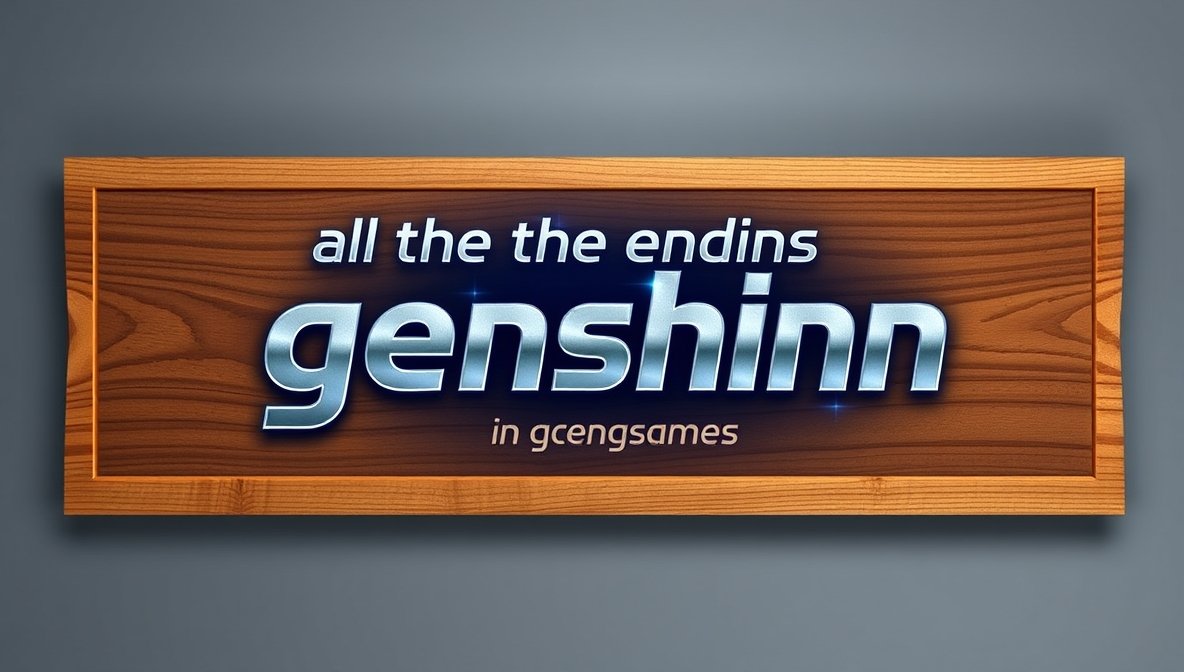 all the endings in genshin thinkofgames
